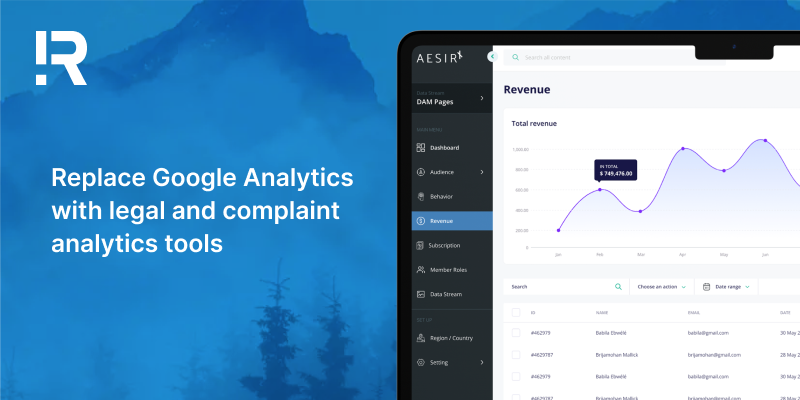 replace google analytics with legal and complaint analytics tools